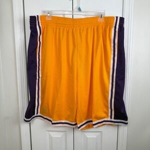 Mitchell Ness NBA Hardwood Classics Los Angeles Lakers‎ Swingman Shorts 3XL Tall